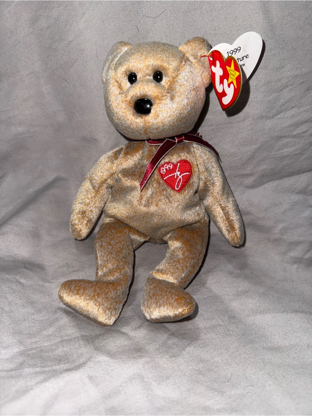 Ty Beanie Baby 1999 Signature Bear